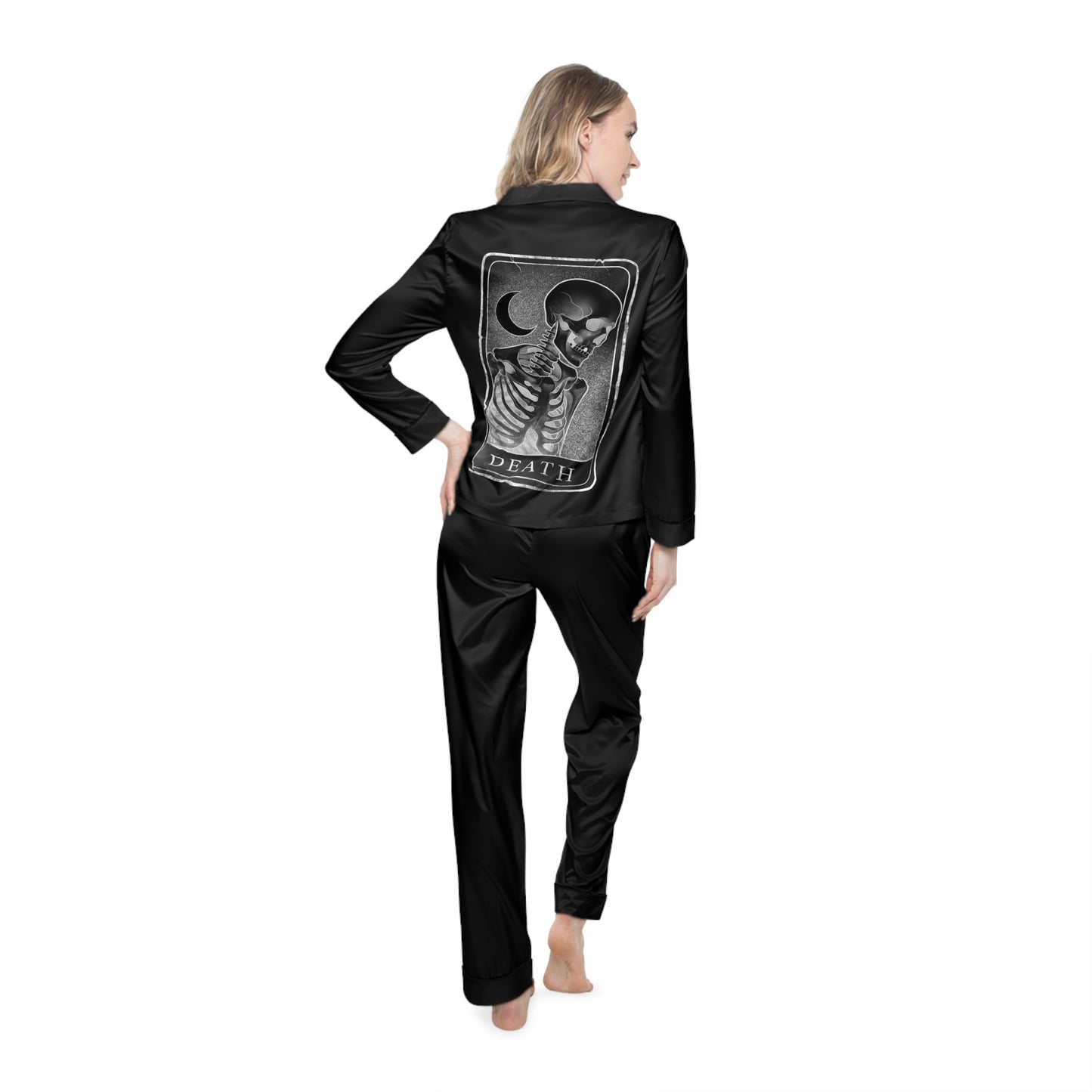 death tarot satin pyjamas