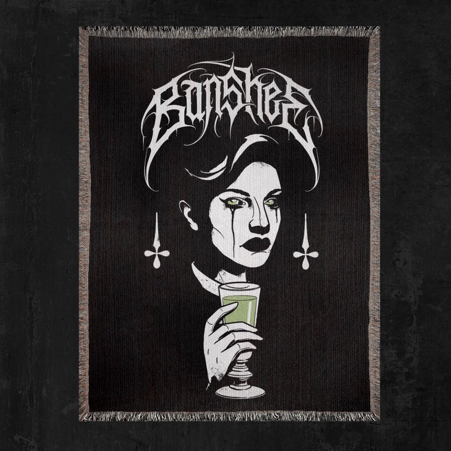 ABSINTHE WOVEN BLANKET