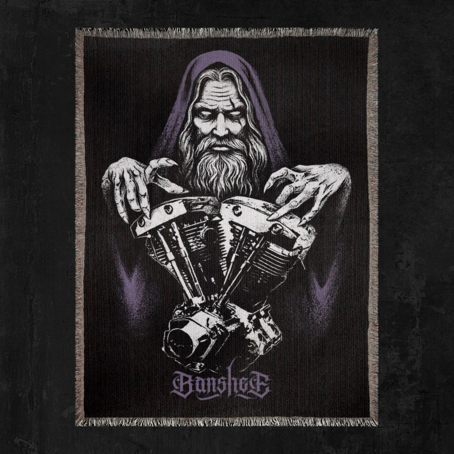 MOTOWIZARD WOVEN BLANKET