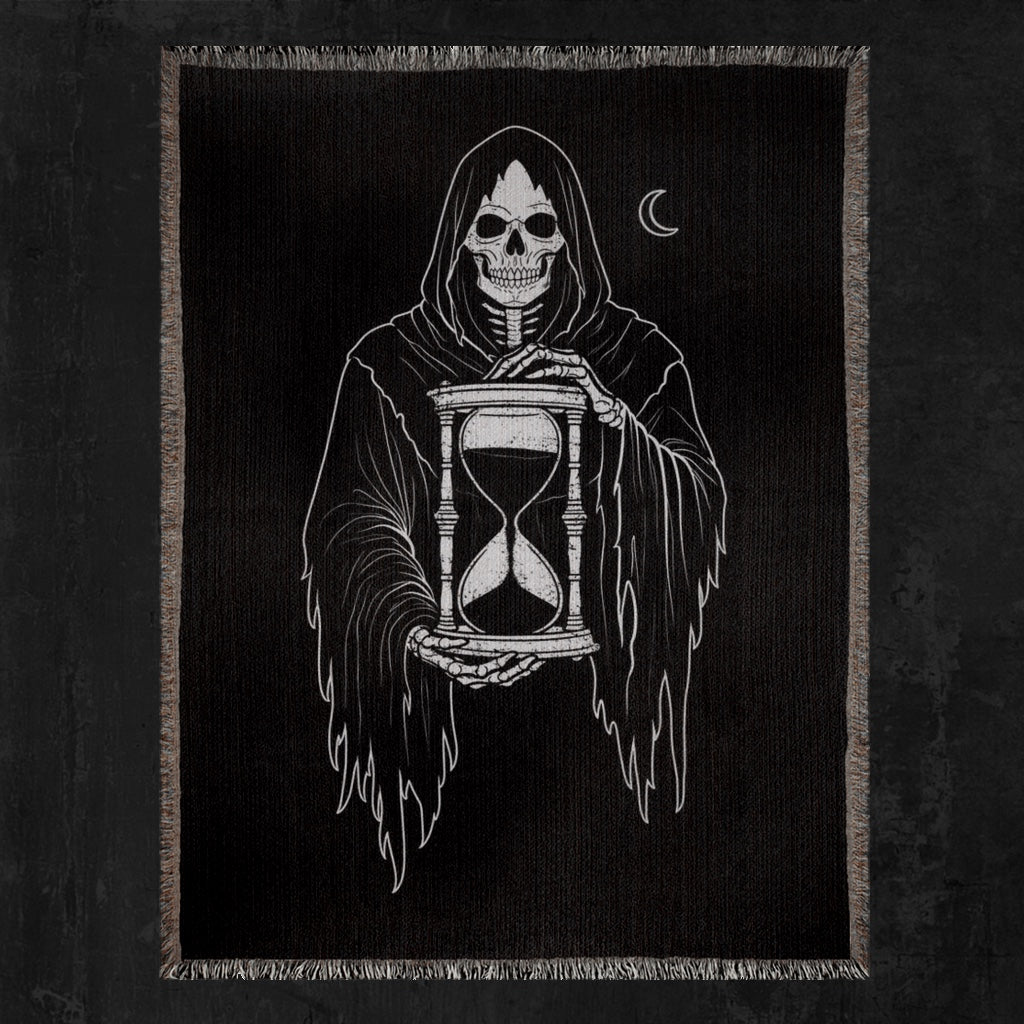TIMES UP WOVEN BLANKET