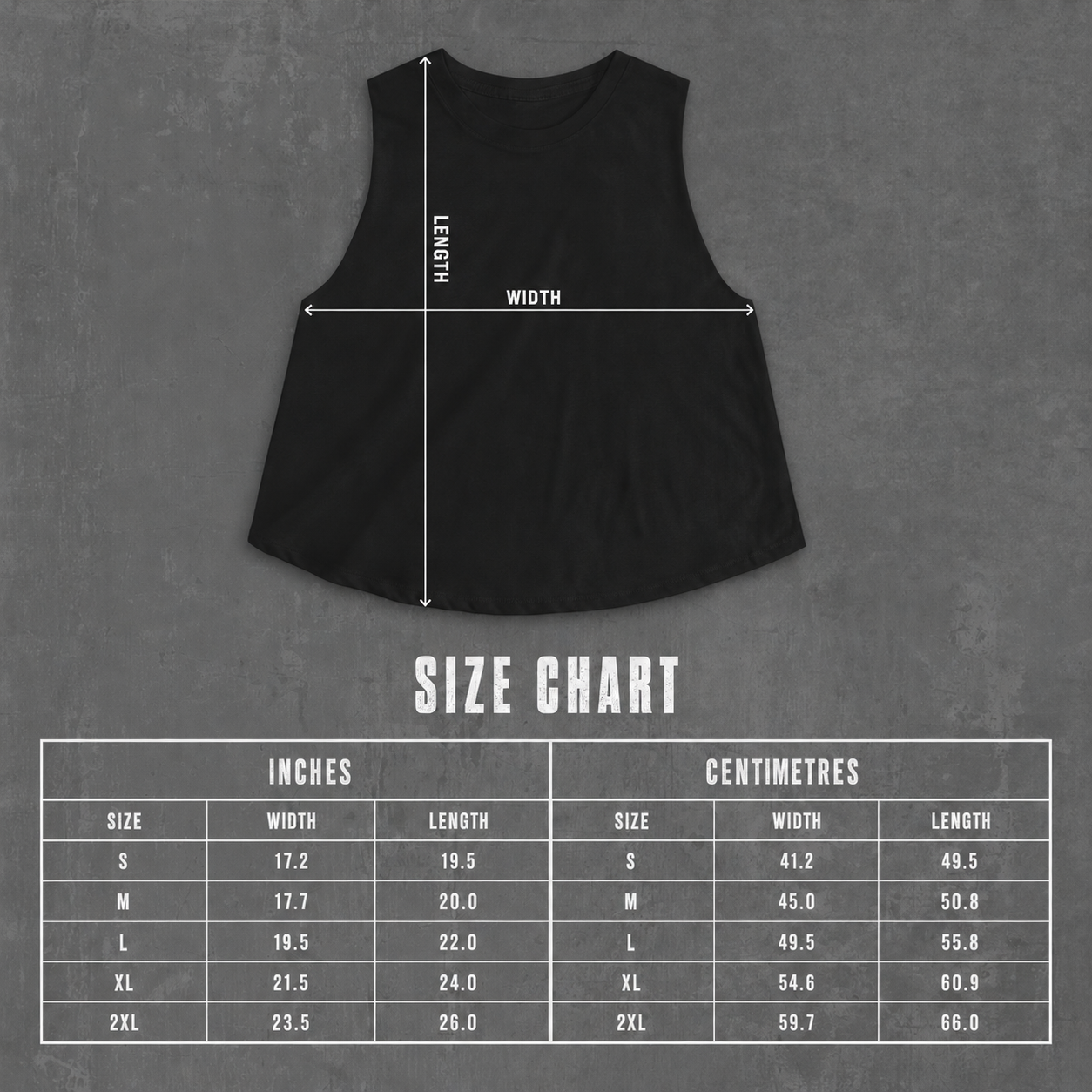 MOTOWIZARD CROP TANK