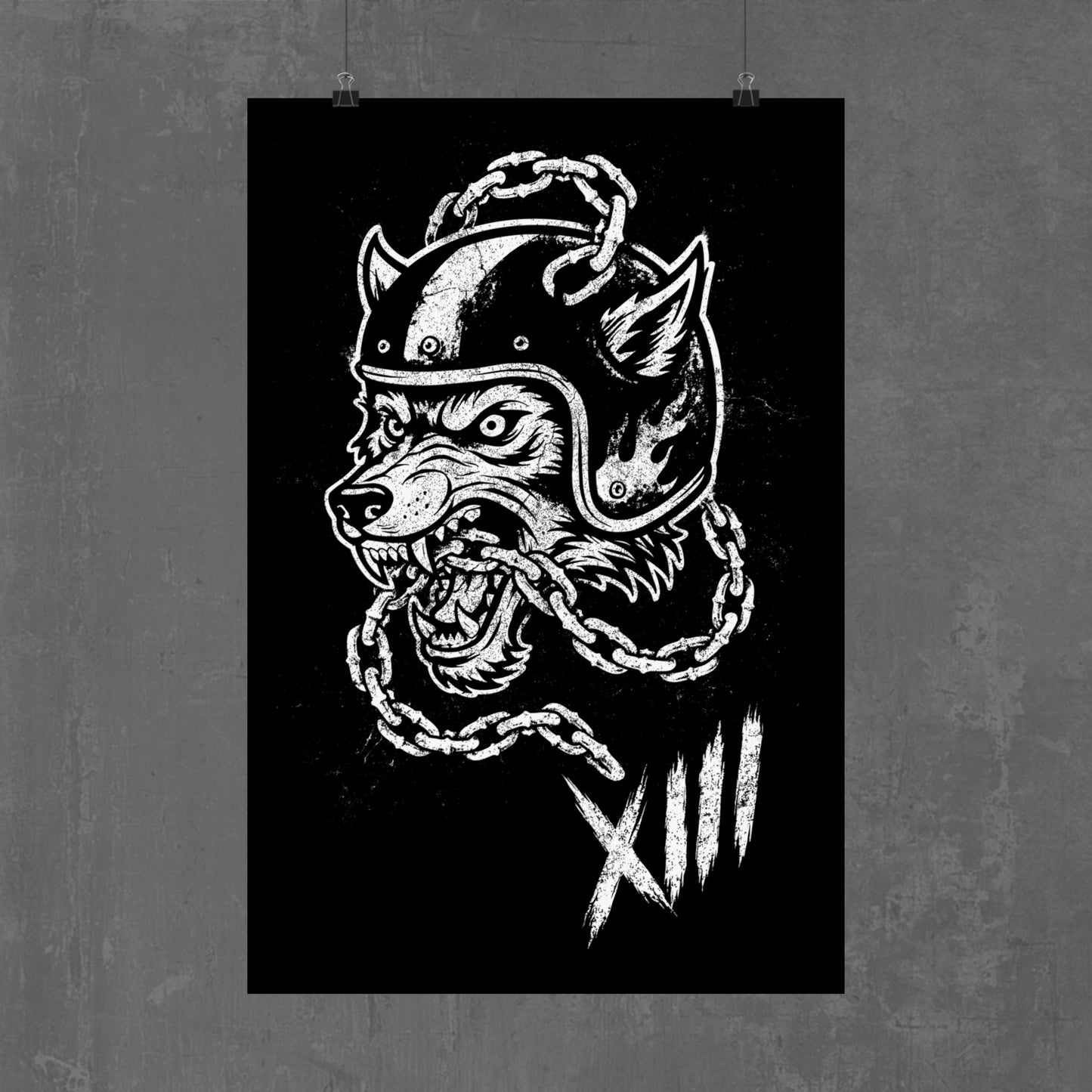 HELLHOUND MATTE POSTER