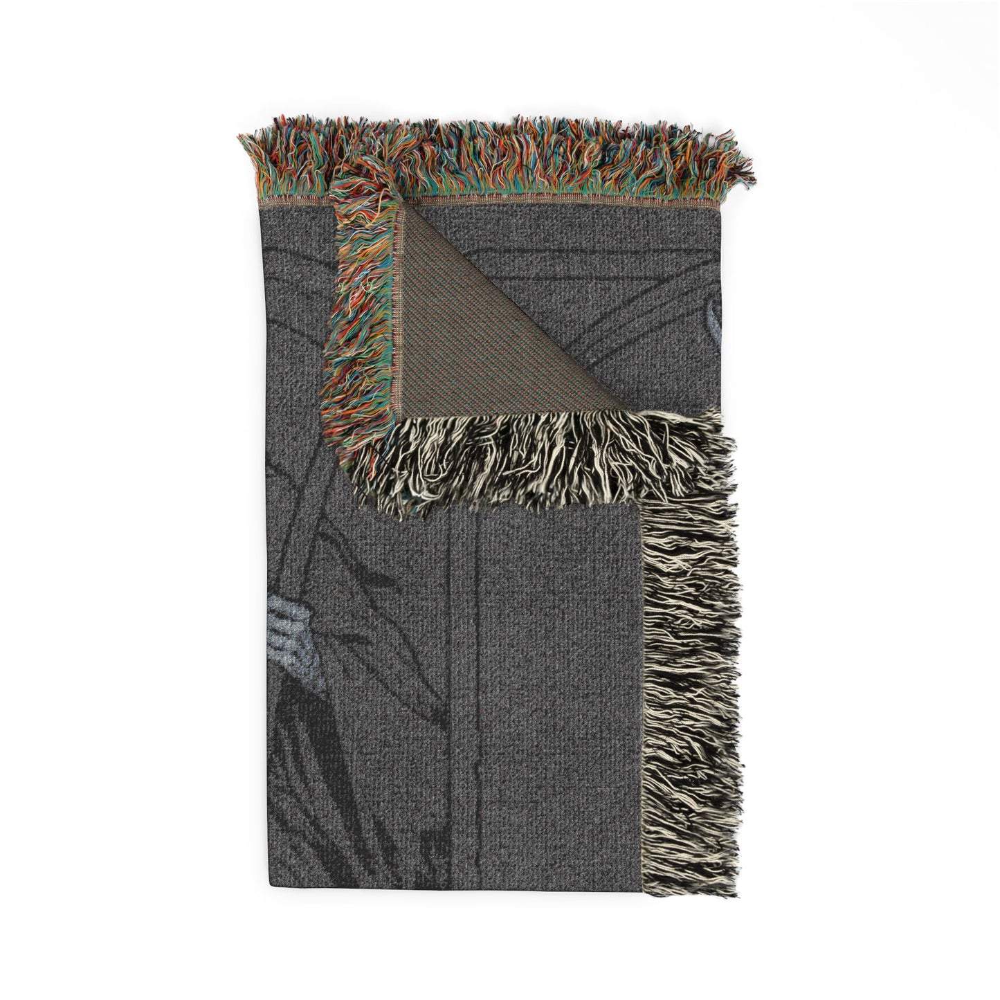 The horseman grey blanket