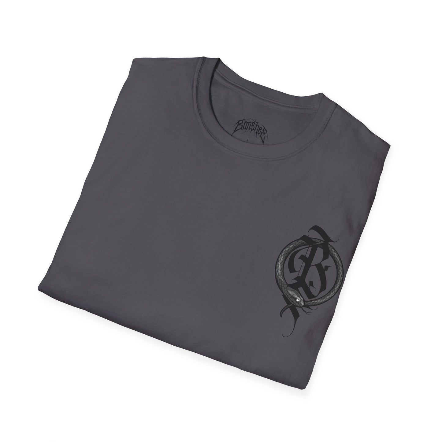Medusa Graphic T-Shirt — Dark Mythology Snake Head Tee