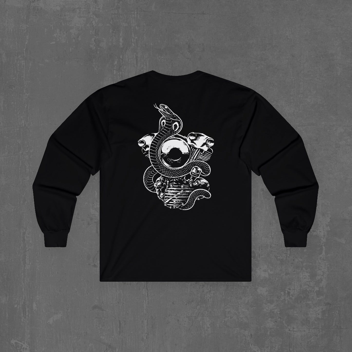 COBRA LONG SLEEVE TEE front & back print