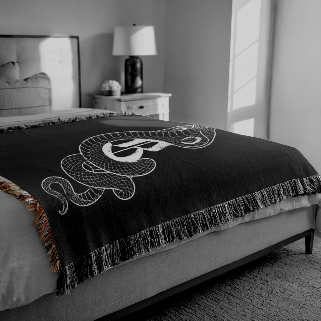Banshee Cobra Woven Blanket