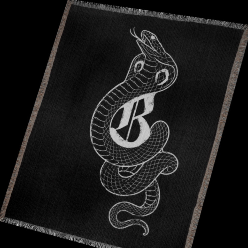 Banshee Cobra Woven Blanket