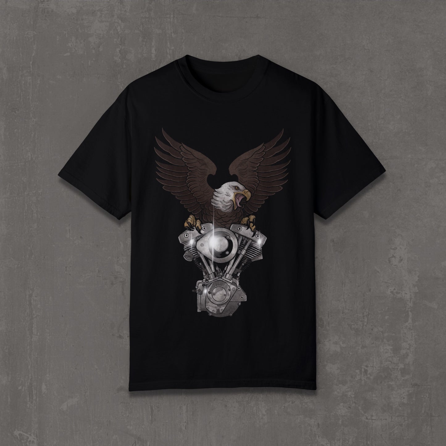 Shovelhead T-shirt front print