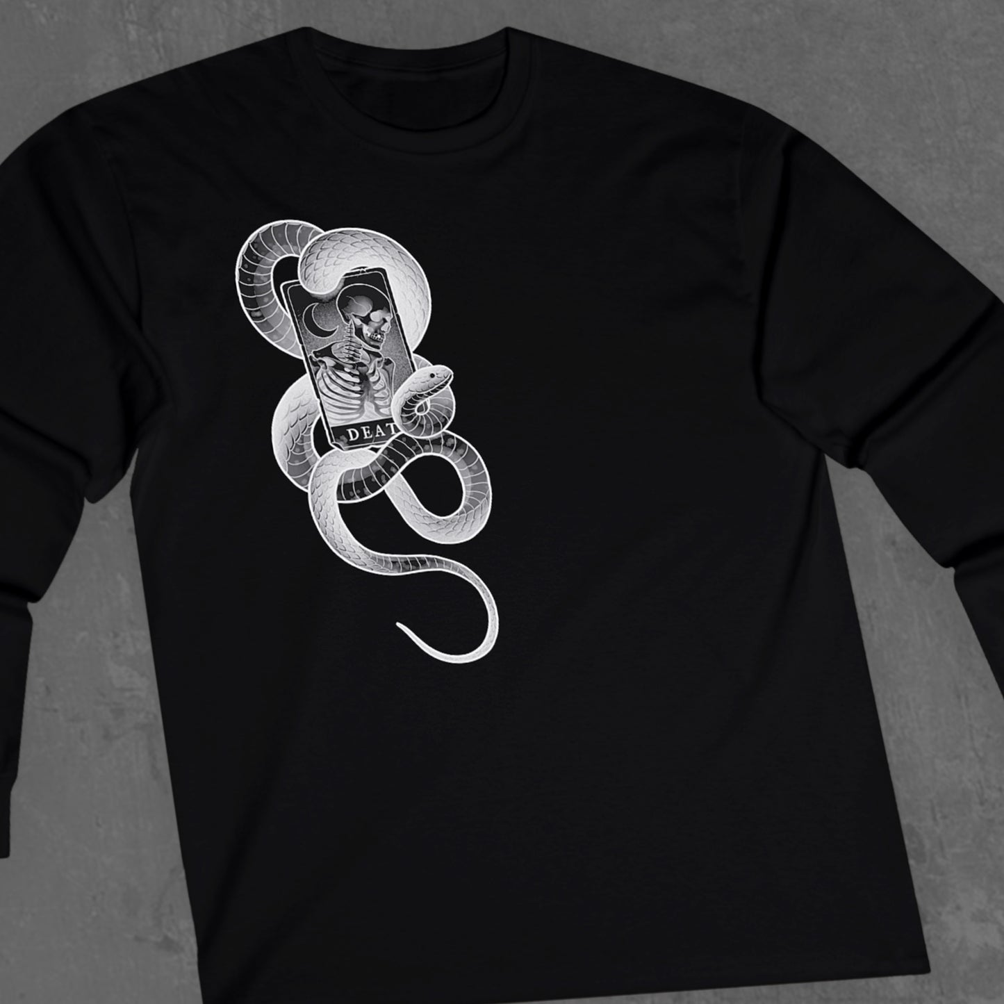 DEATH TAROT LONG SLEEVE TEE