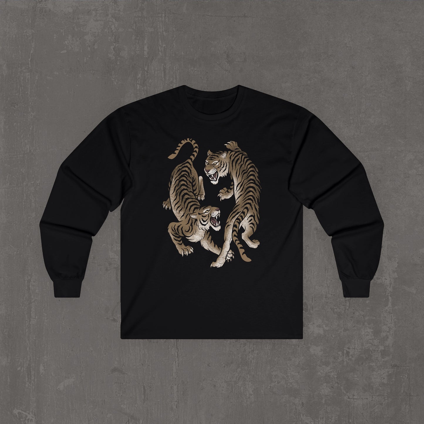 Suea koo Long sleeve tee (front print)