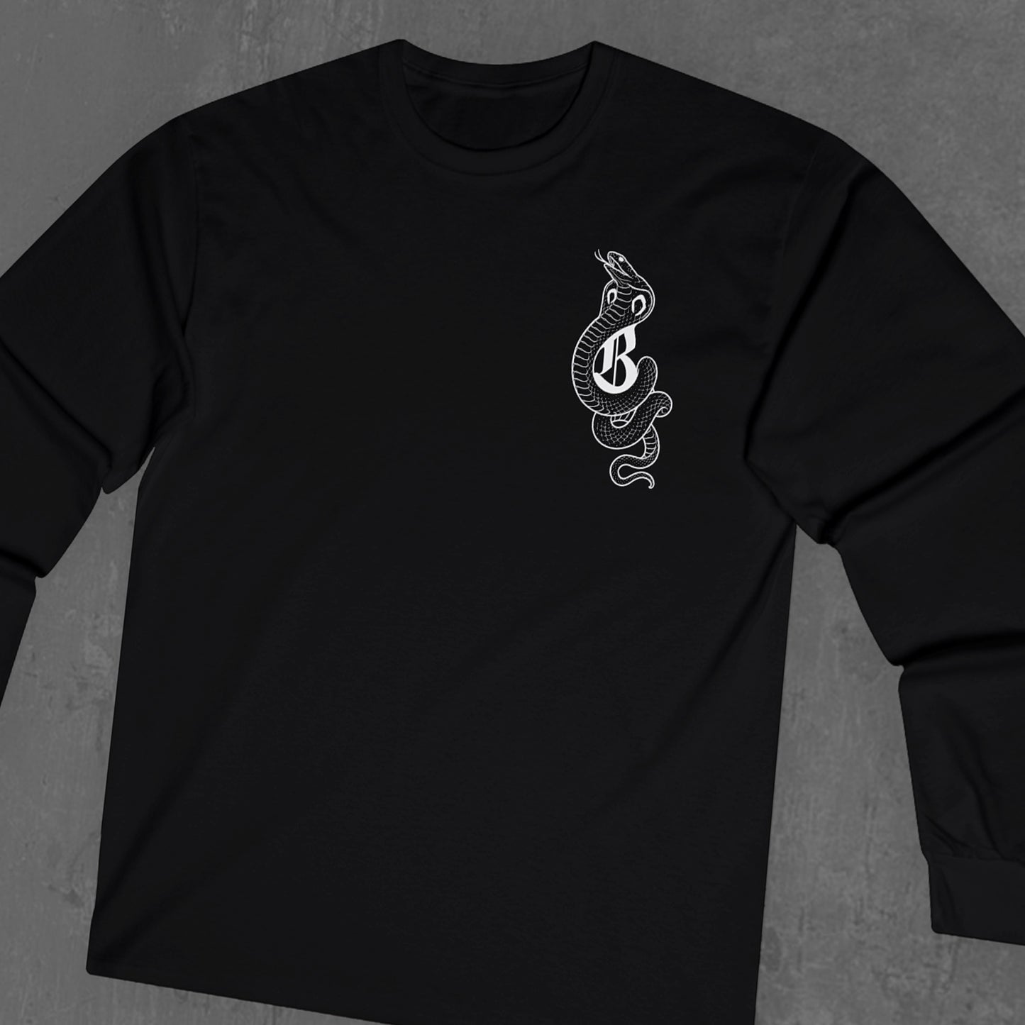 COBRA LONG SLEEVE TEE front & back print