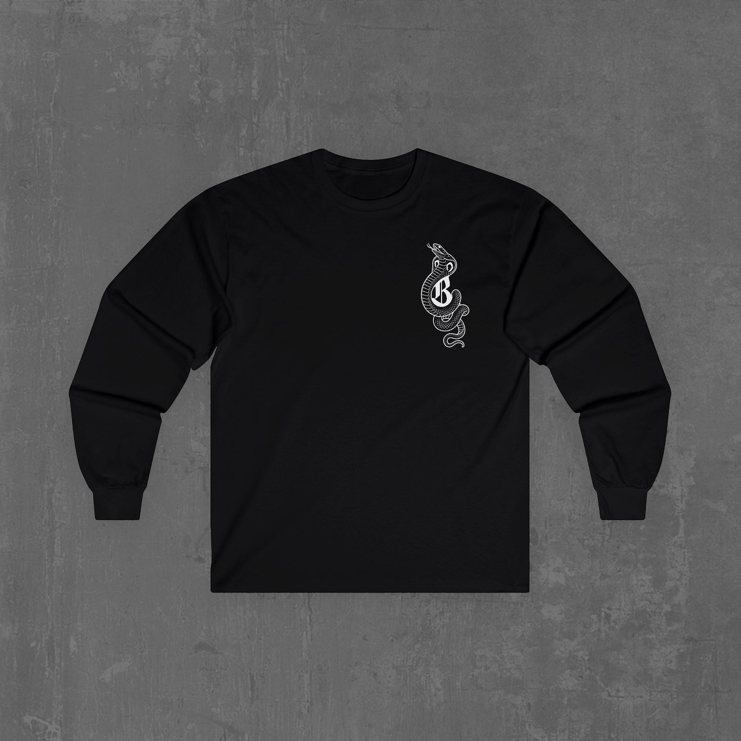 COBRA LONG SLEEVE TEE front & back print