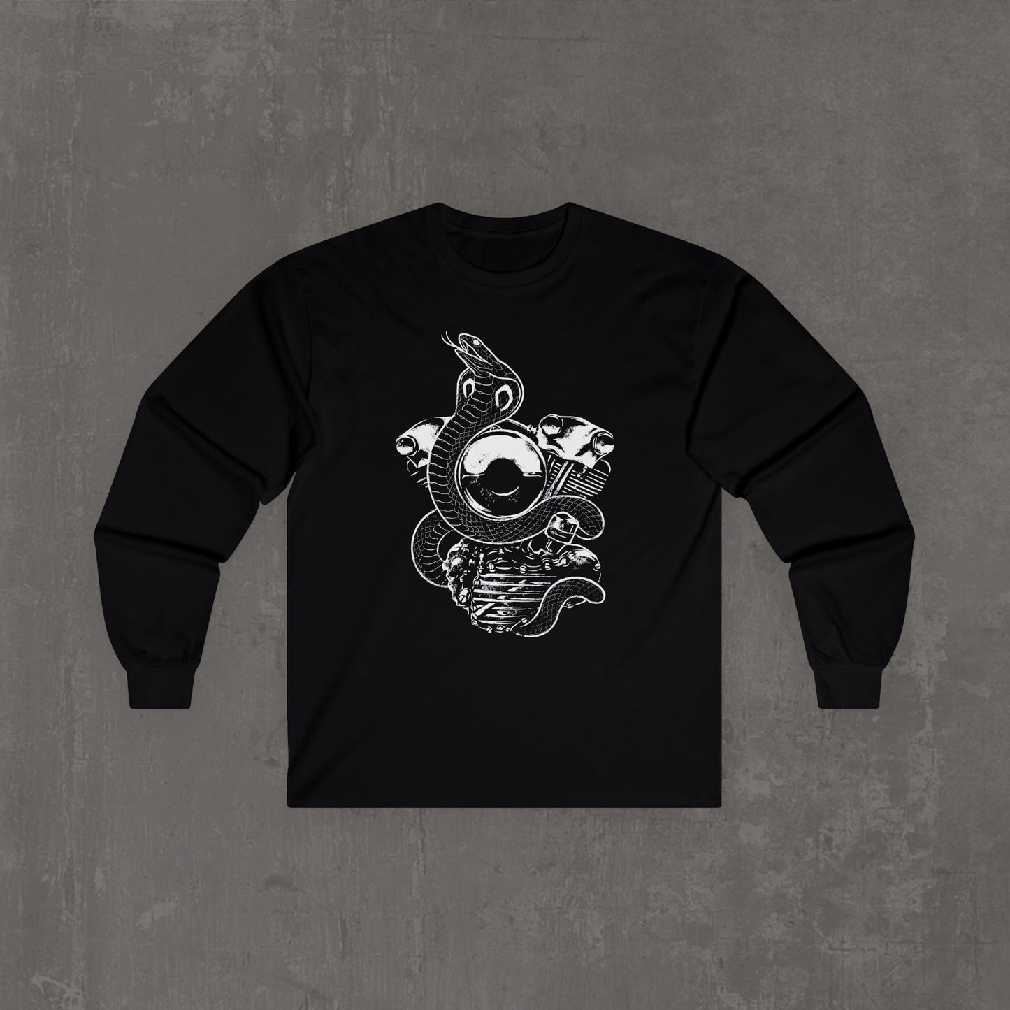 Knucklehead cobra long sleeve tee