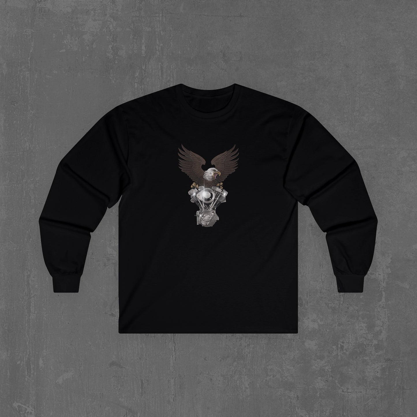 SHOVELHEAD EAGLE LONG SLEEVE TEE