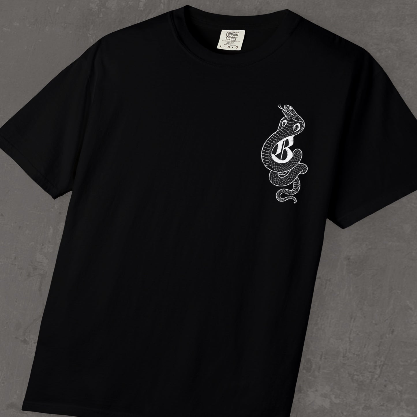 Knucklehead cobra T-shirt (front & back)