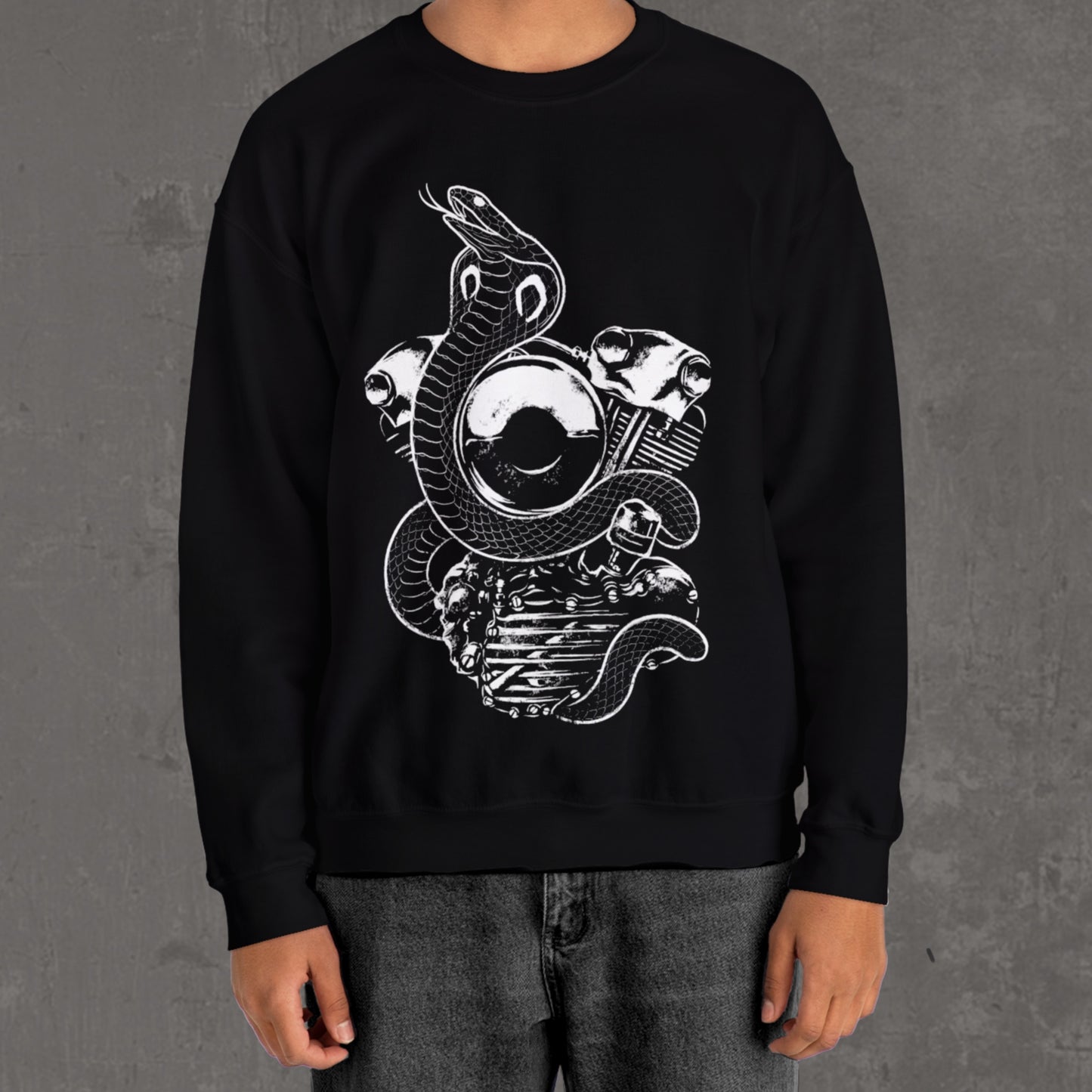 Knucklehead cobra sweatshirt