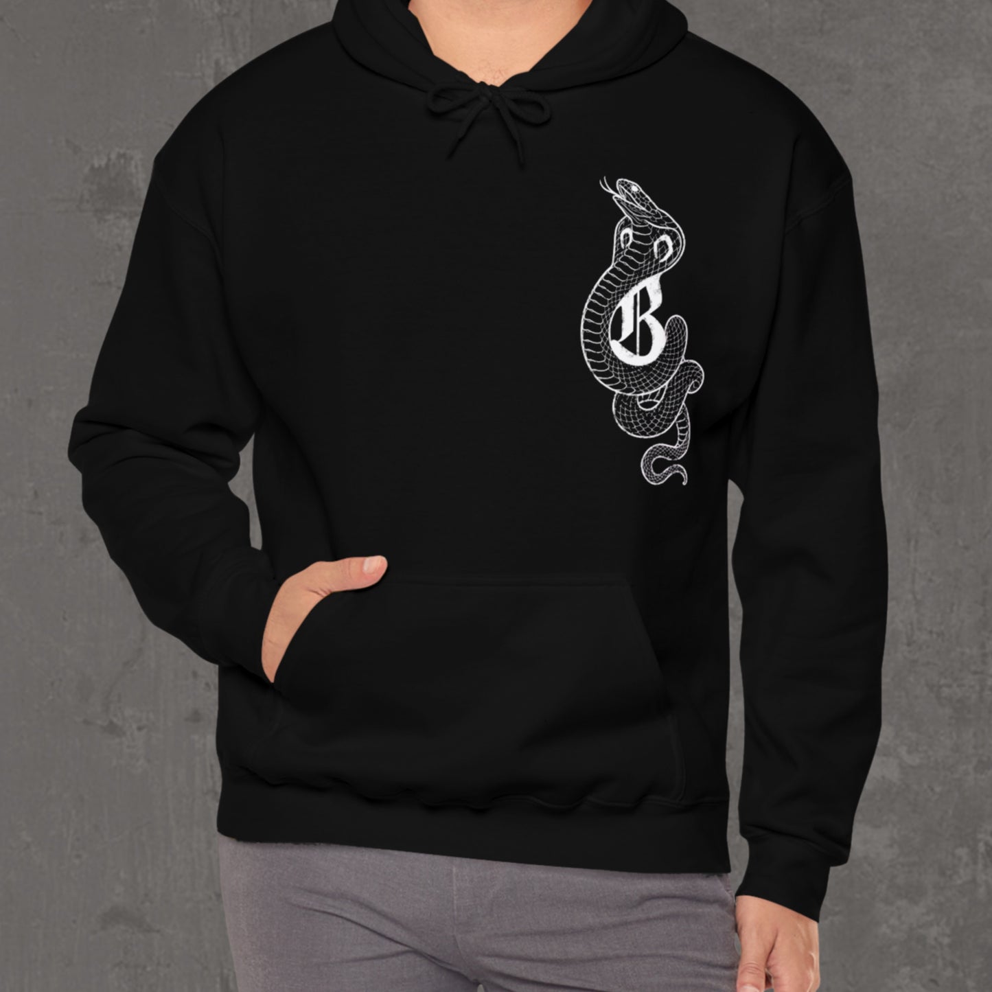 Knucklehead cobra Hoodie (front & back)