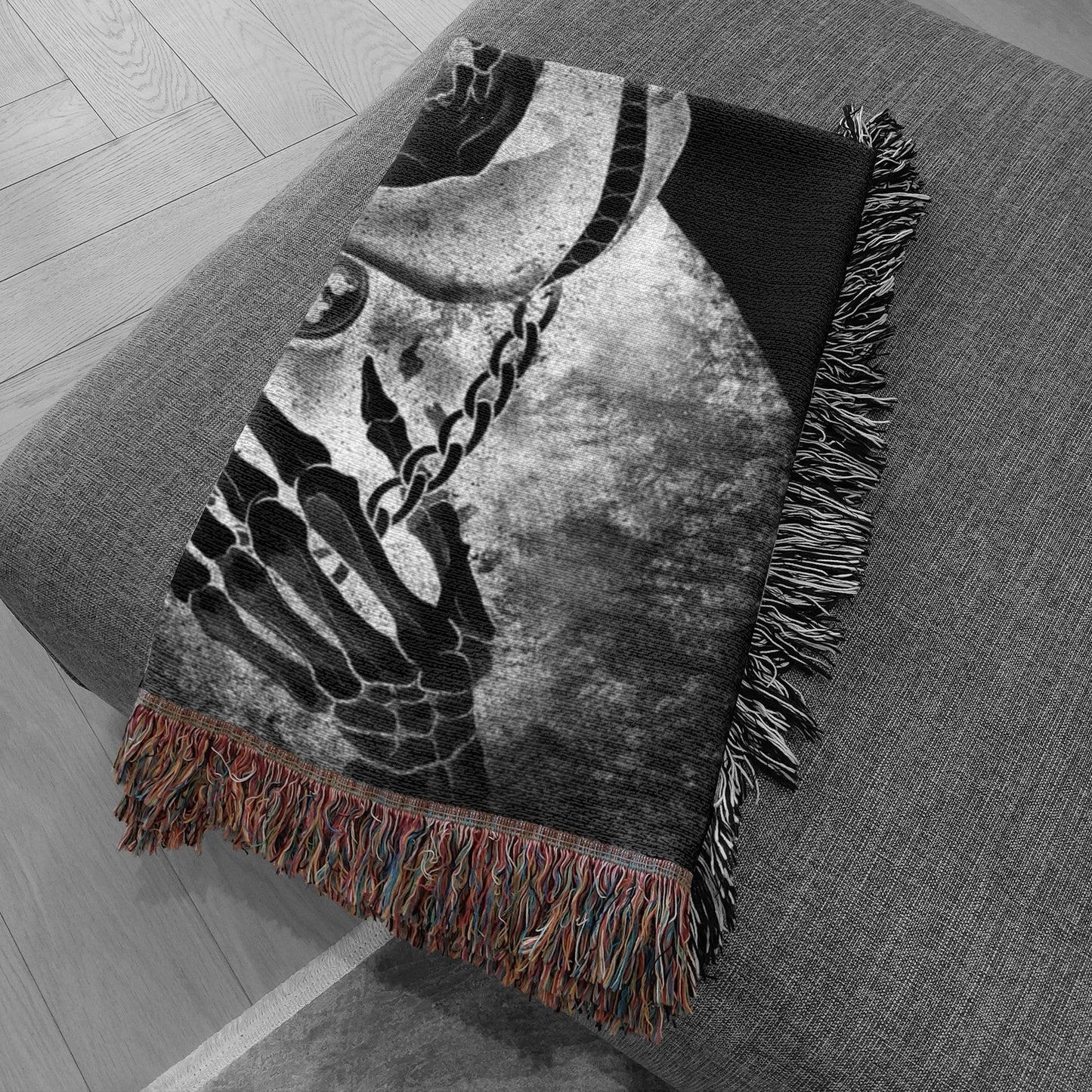 Grim Woven Blanket