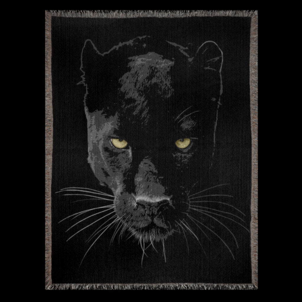 Panther Woven Blanket