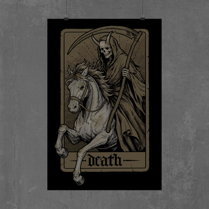 THE HORSEMAN POSTER gold