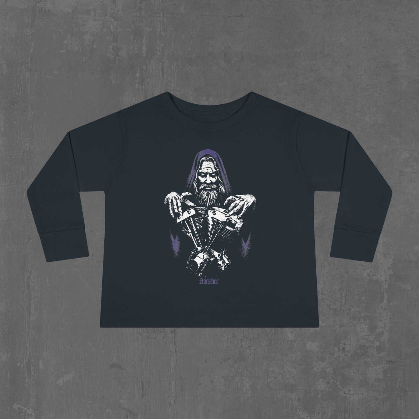 Motowizard Toddler Long Sleeve Tee