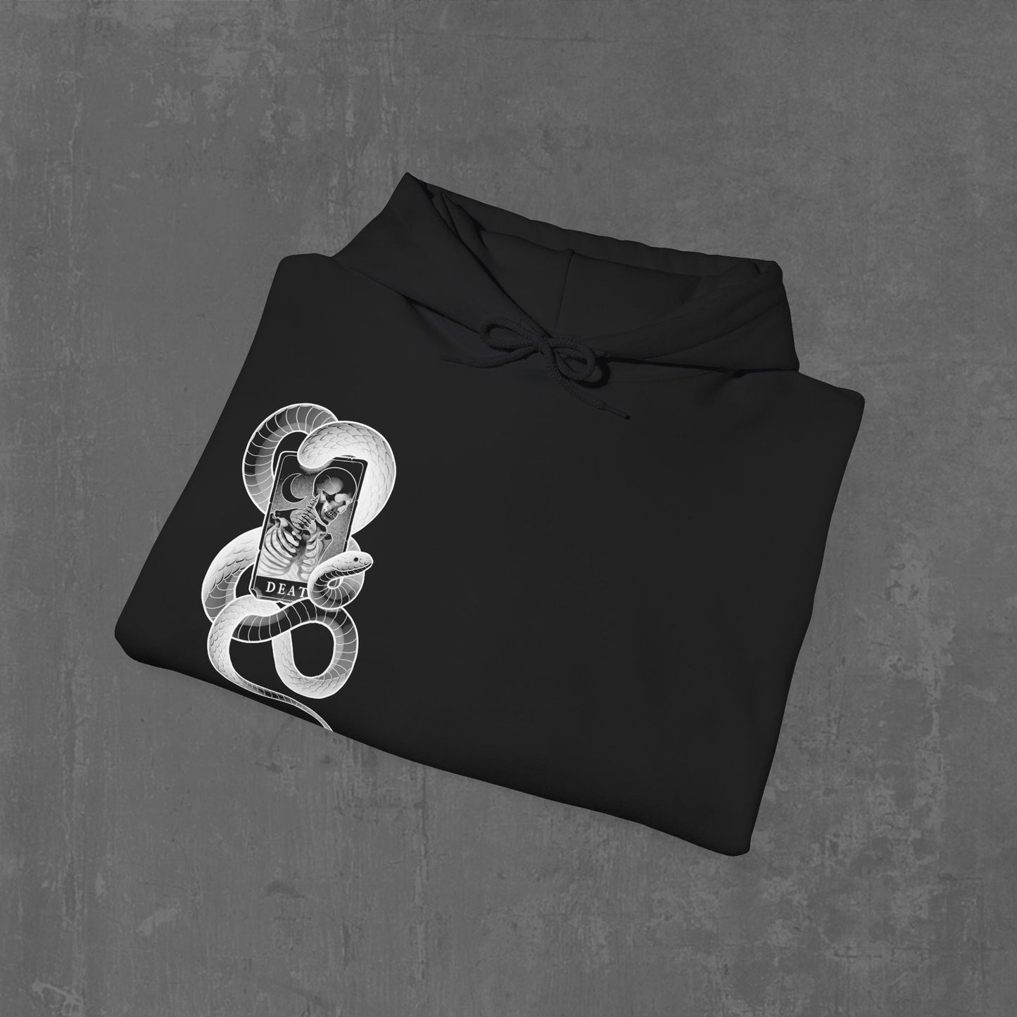 Death tarot Hoodie (front & back)