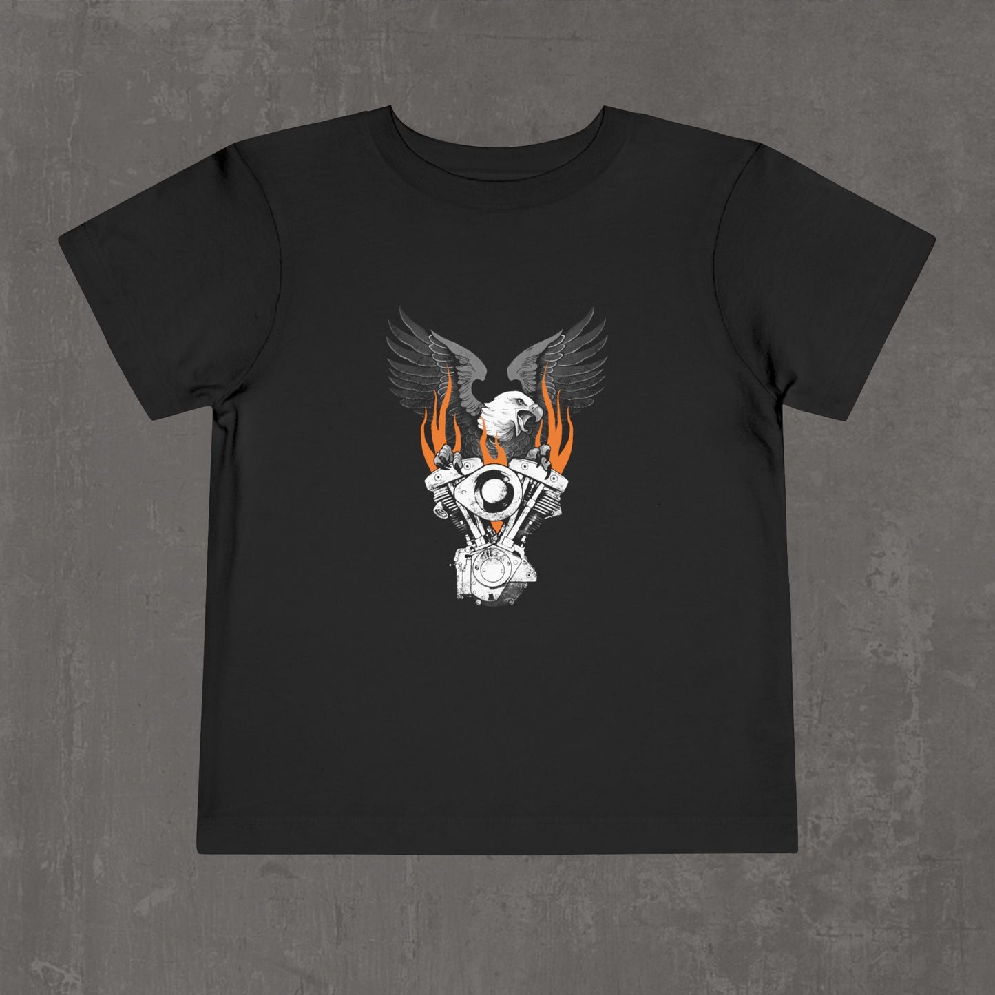 Flaming shovelhead Toddler T-shirt