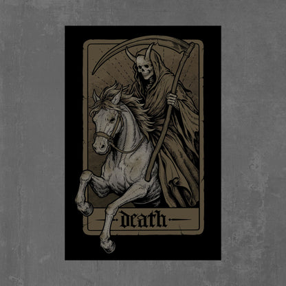 THE HORSEMAN POSTER gold