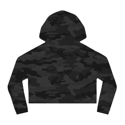 Azrael Camo Cropped hoodie