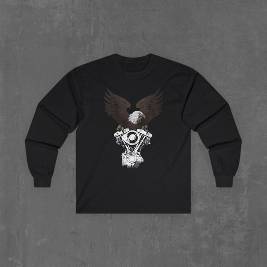 Shovelhead eagle long sleeve tee