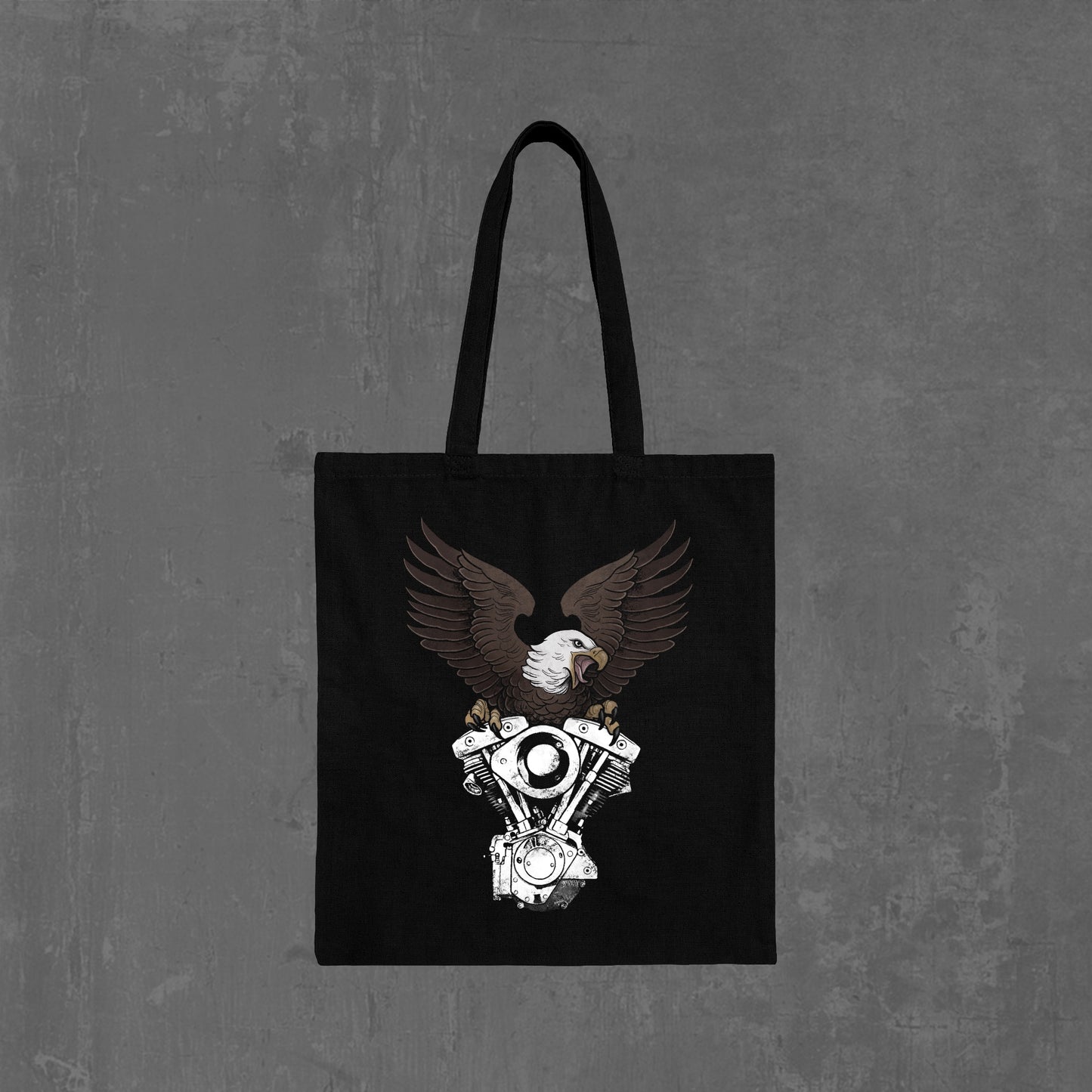 Shovelhead Eagle tote bag