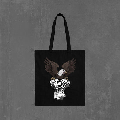 Shovelhead Eagle tote bag