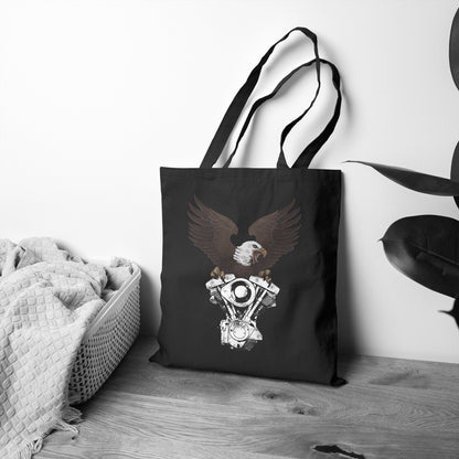 Shovelhead Eagle tote bag