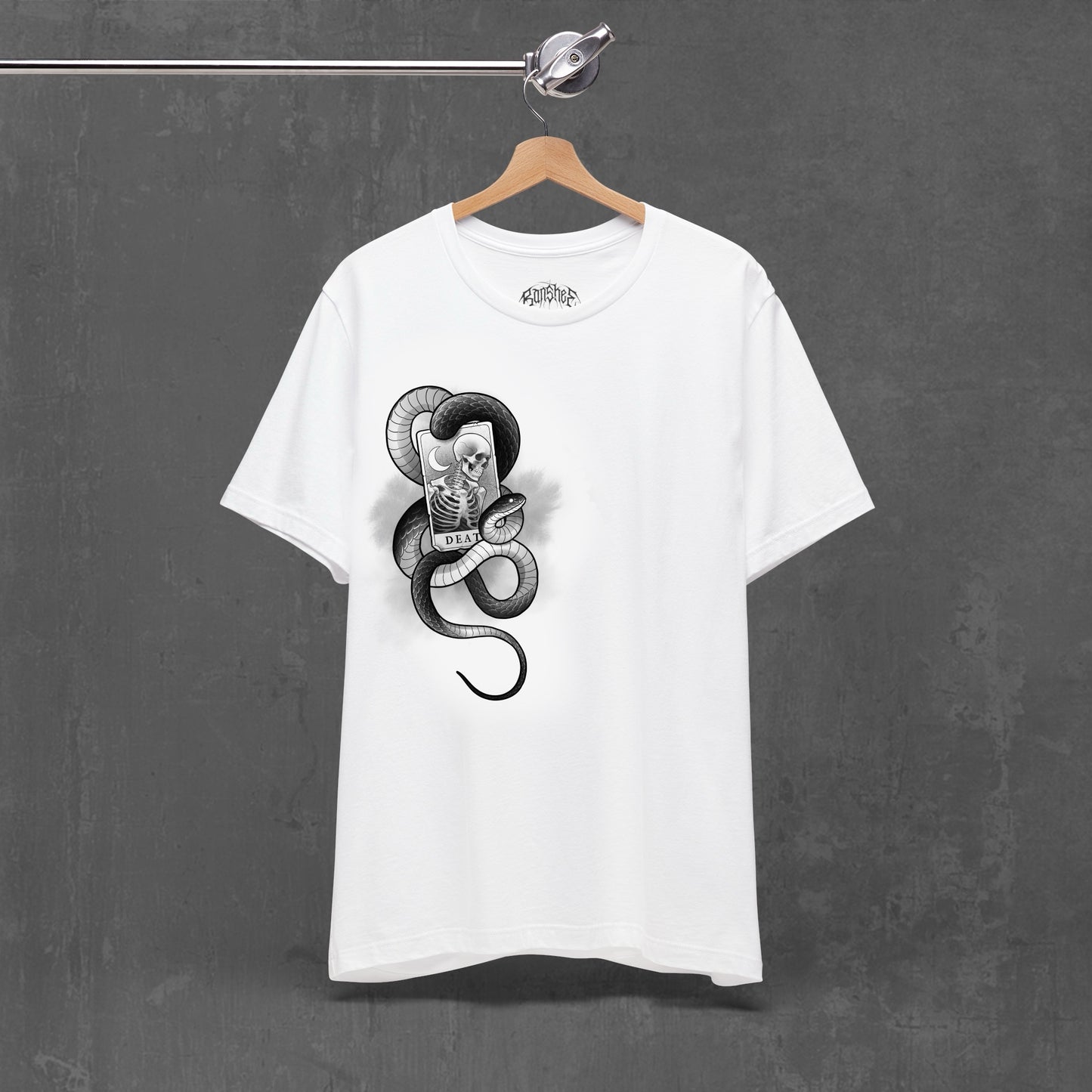 DEATH TAROT T-SHIRT (white)