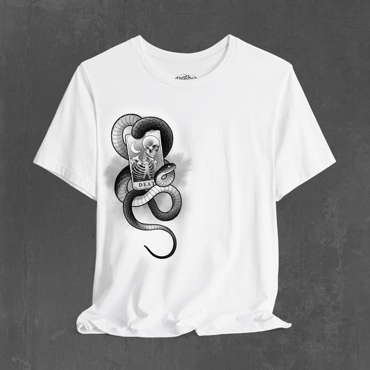 DEATH TAROT T-SHIRT (white)