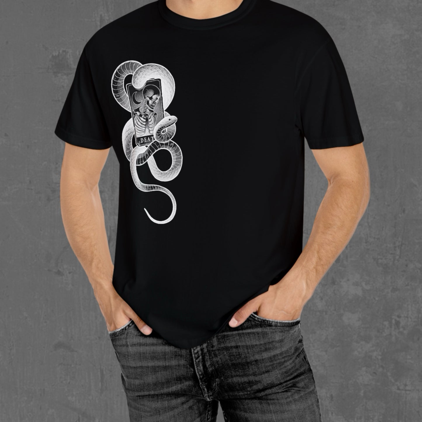 DEATH TAROT T-SHIRT (black)