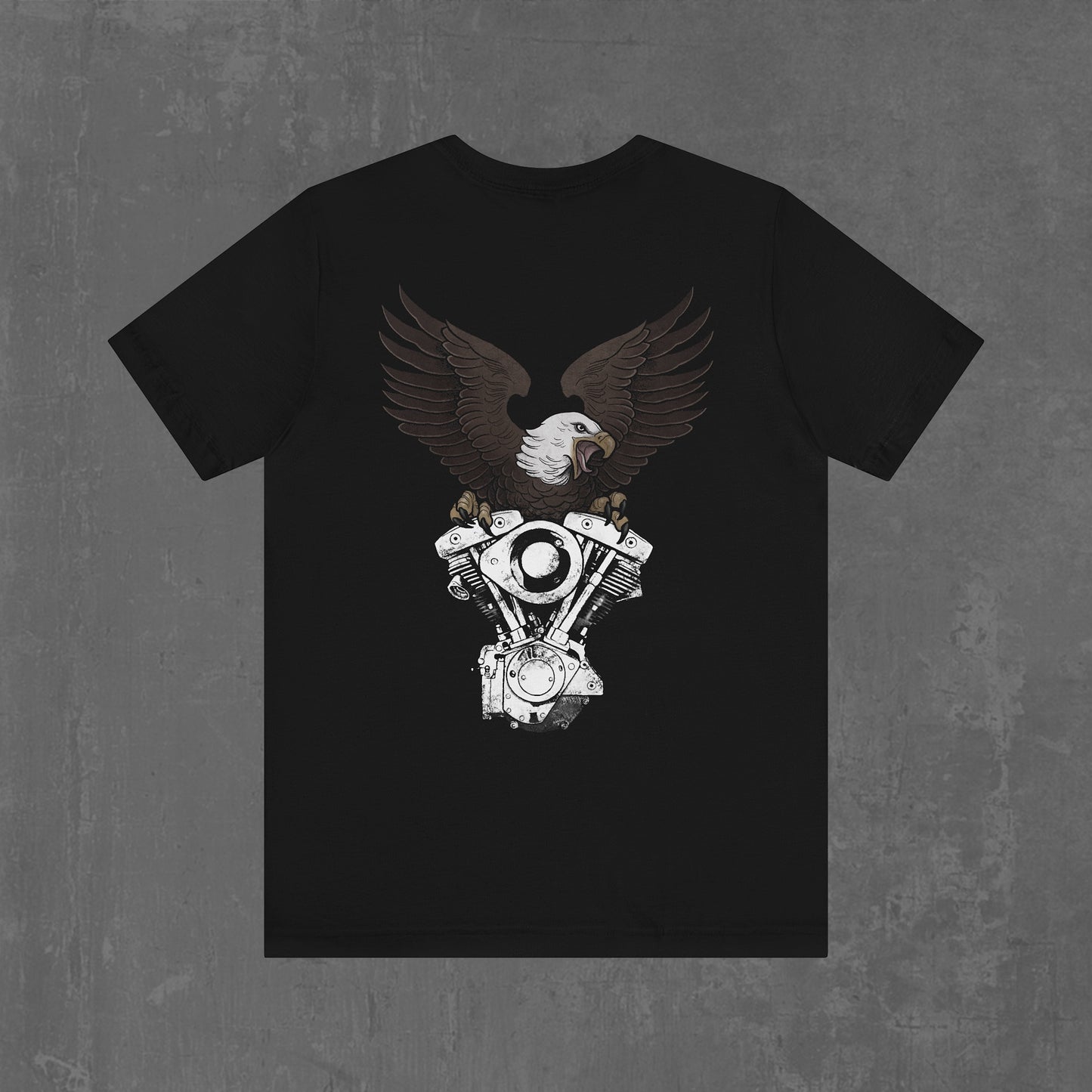 SHOVELHEAD EAGLE T-SHIRT (front & back)