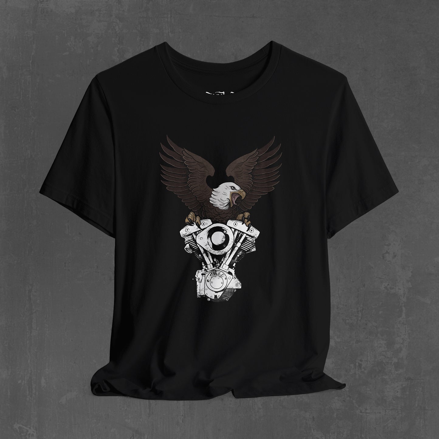 SHOVELHEAD EAGLE T-SHIRT (front & back)