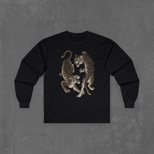 Suea koo Long sleeve tee (front print)