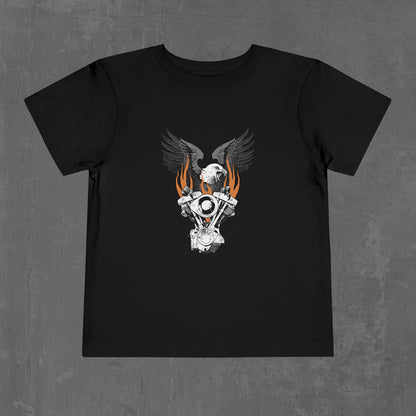 Flaming shovelhead Toddler T-shirt