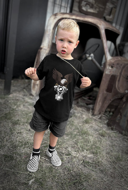 SHOVELHEAD EAGLE TODDLER TEE