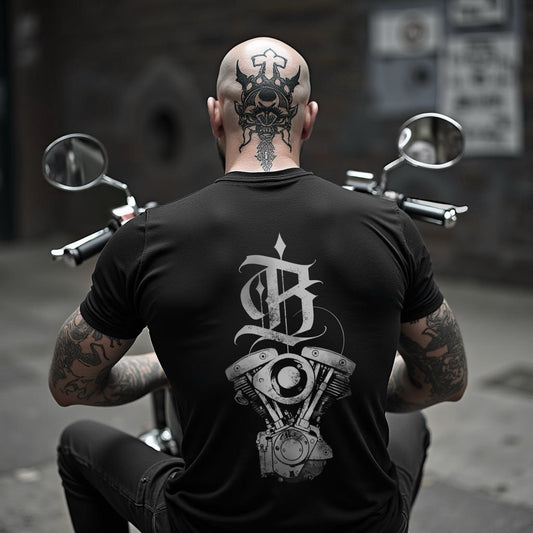 BANSHEE SHOVELHEAD T-SHIRT (front & back)