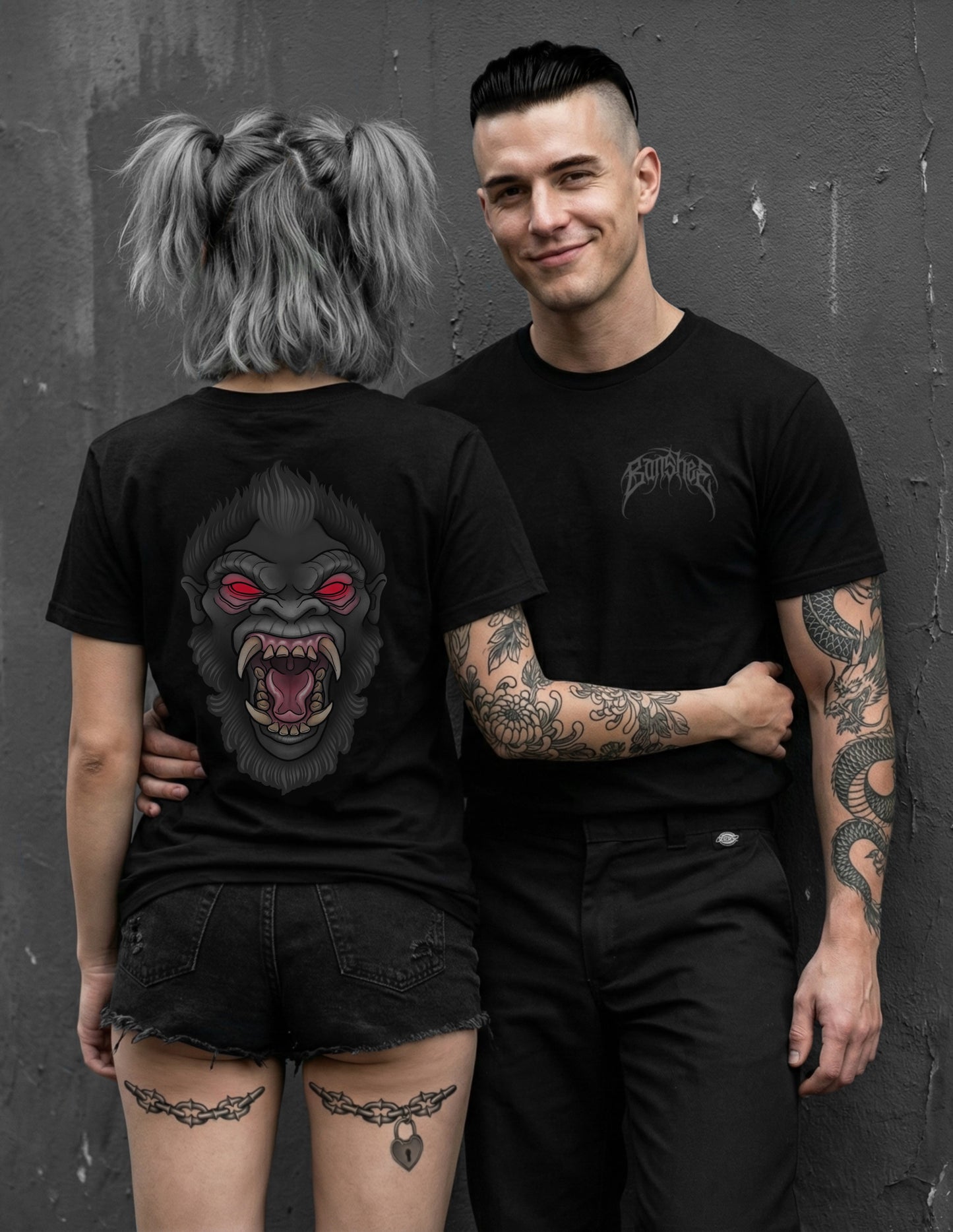 KONG T-SHIRT (front & back)