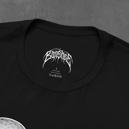 DEATH TAROT T-SHIRT black (front & back)