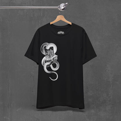 DEATH TAROT T-SHIRT black (front & back)