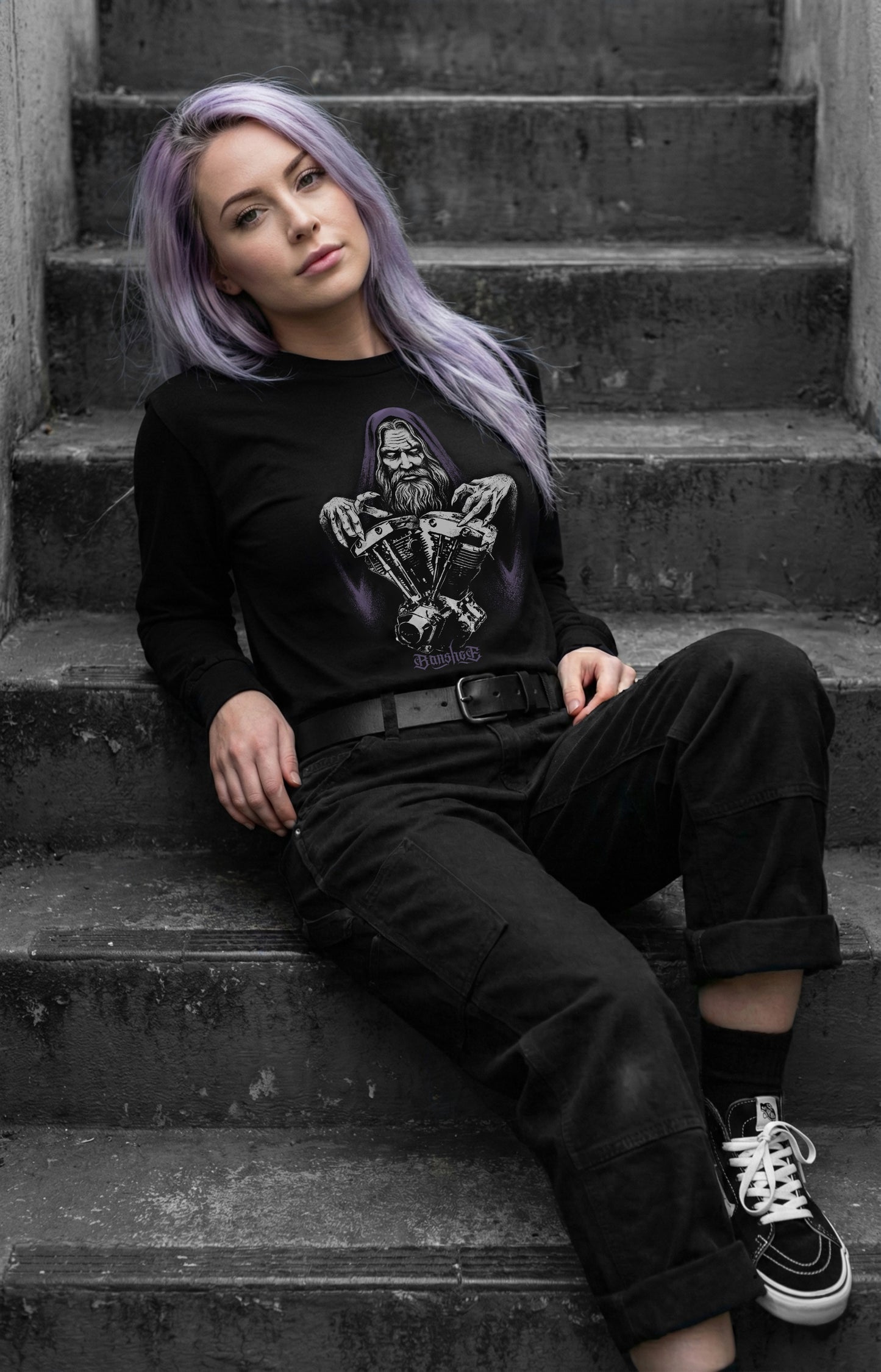 MOTOWIZARD LONG SLEEVE TEE