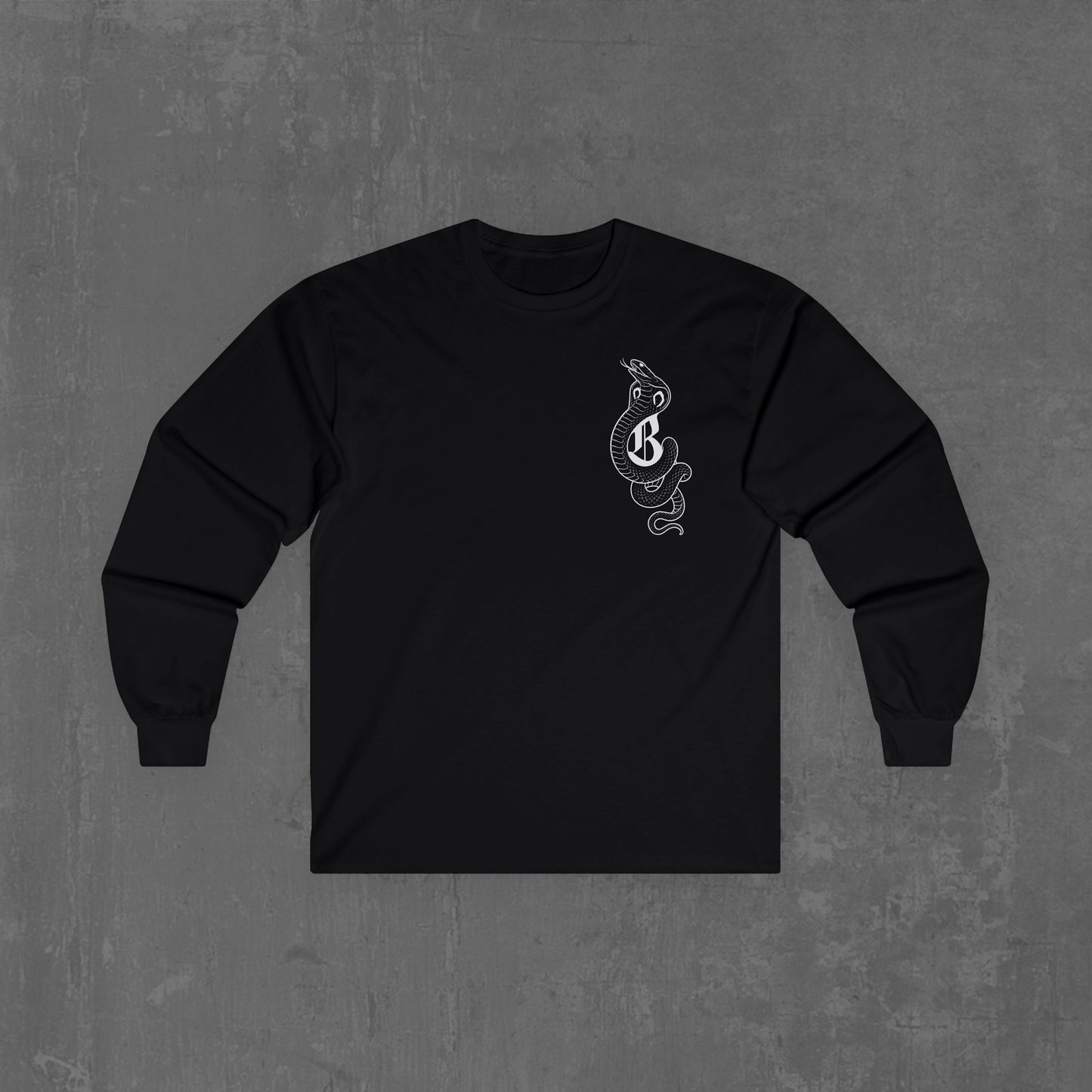 KNUCKLEHEAD COBRA LONG SLEEVE TEE (front & back)