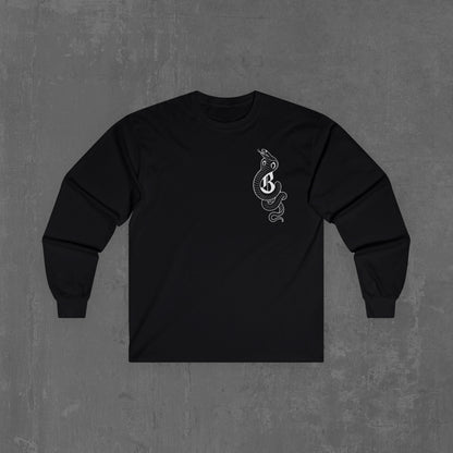 KNUCKLEHEAD COBRA LONG SLEEVE TEE (front & back)