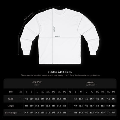 SUEA KOO LONG SLEEVE TEE (front print)