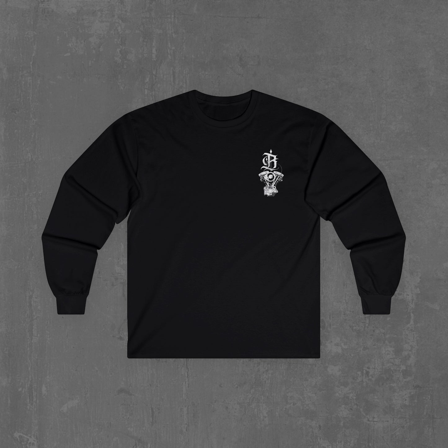 SHOVELHEAD EAGLE LONG SLEEVE TEE (front & back)